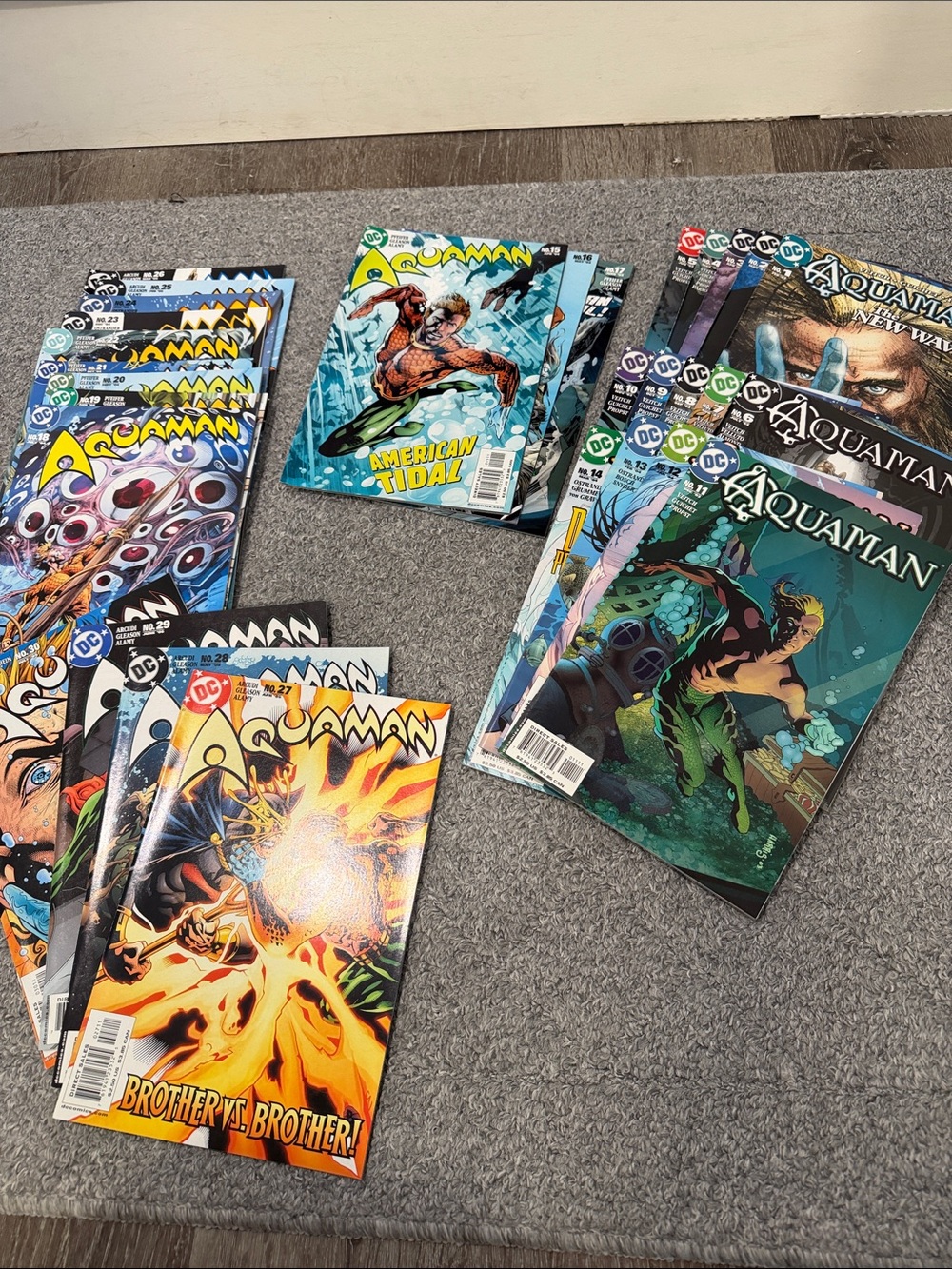 Aquaman comic book series issues 1-30